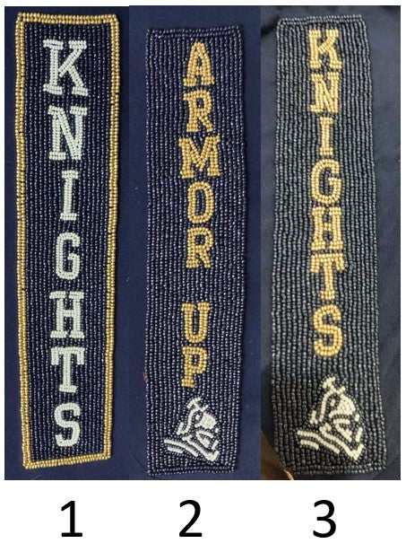 Beaded 10" Bag Tags