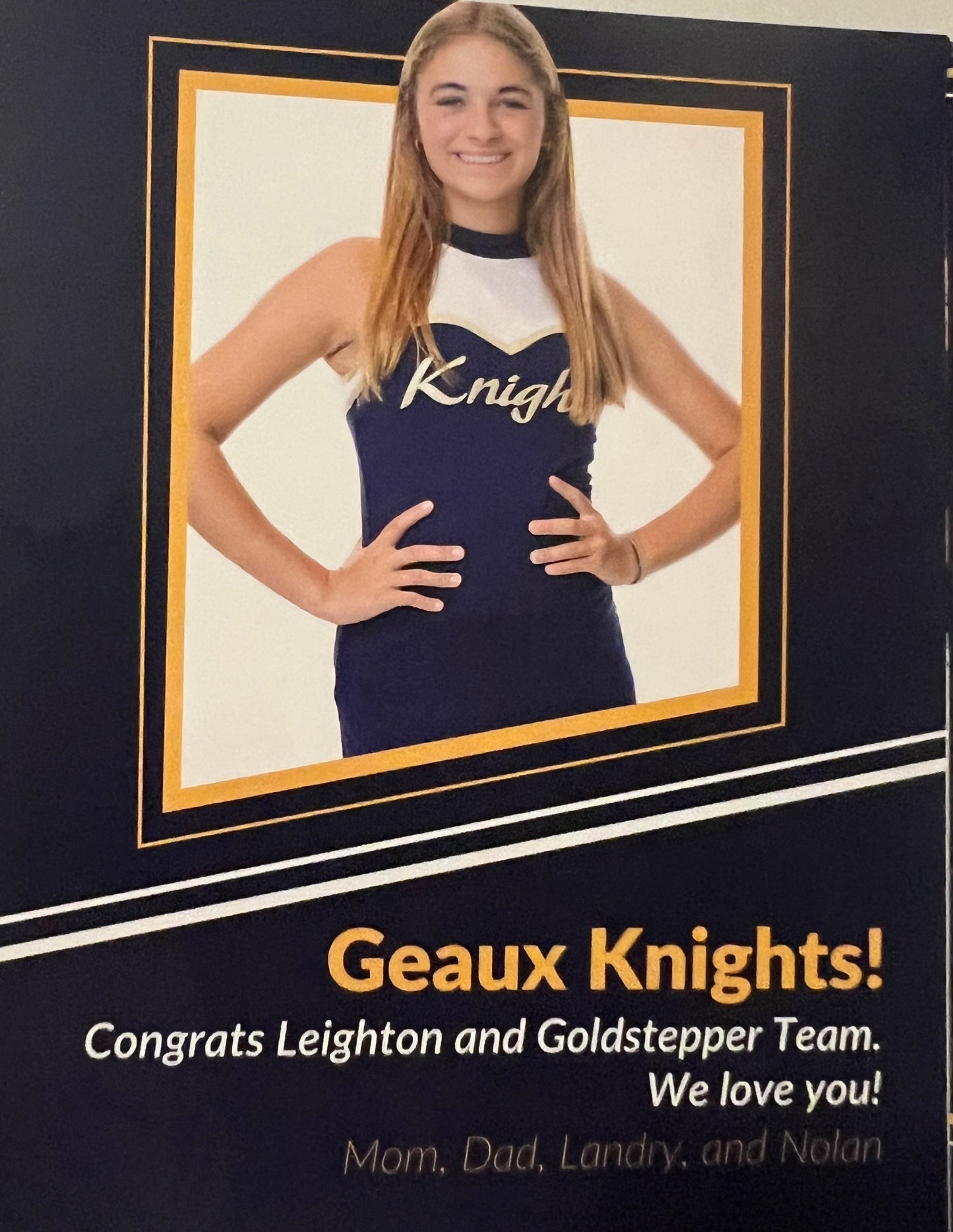 2026 Program Ad - Individual/Student - 1/4 Page