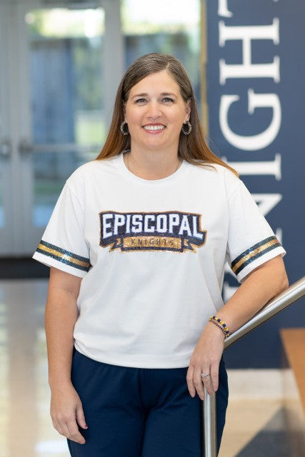 School Store Episcopal Sequin Tee
